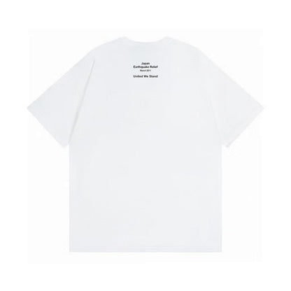 款号M387#p40💰 （市场最高版本欢迎对比） Supreme 赈灾 Japan relief 国旗 box logo tee 男女同款 宽松版型 采用260克双纱纯棉 圆筒 从面料到辅料全部三标 - view 2
