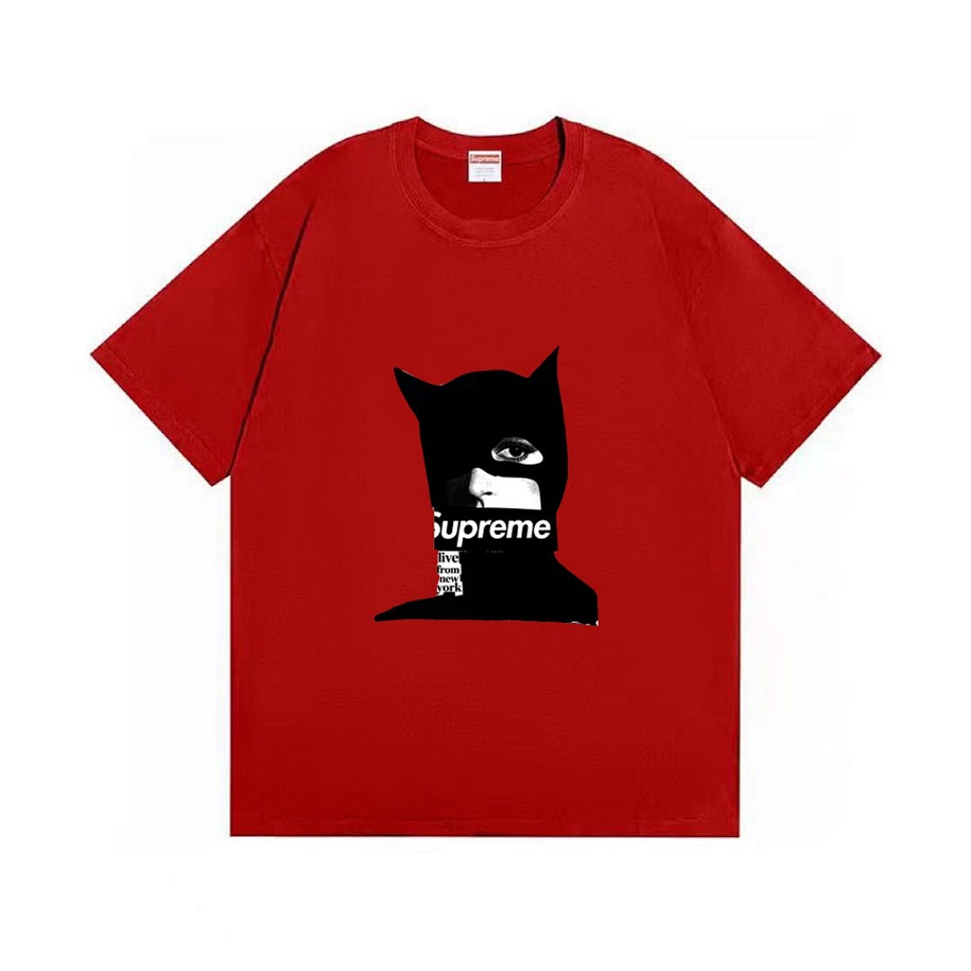 款号M398#p40💰 （市场最高版本欢迎对比） Supreme 13SS Catwoman box logo tee 猫女短袖 宽松版型 采用260克双纱纯棉 圆筒 从面料到辅料全部三标齐全跟 - view 1