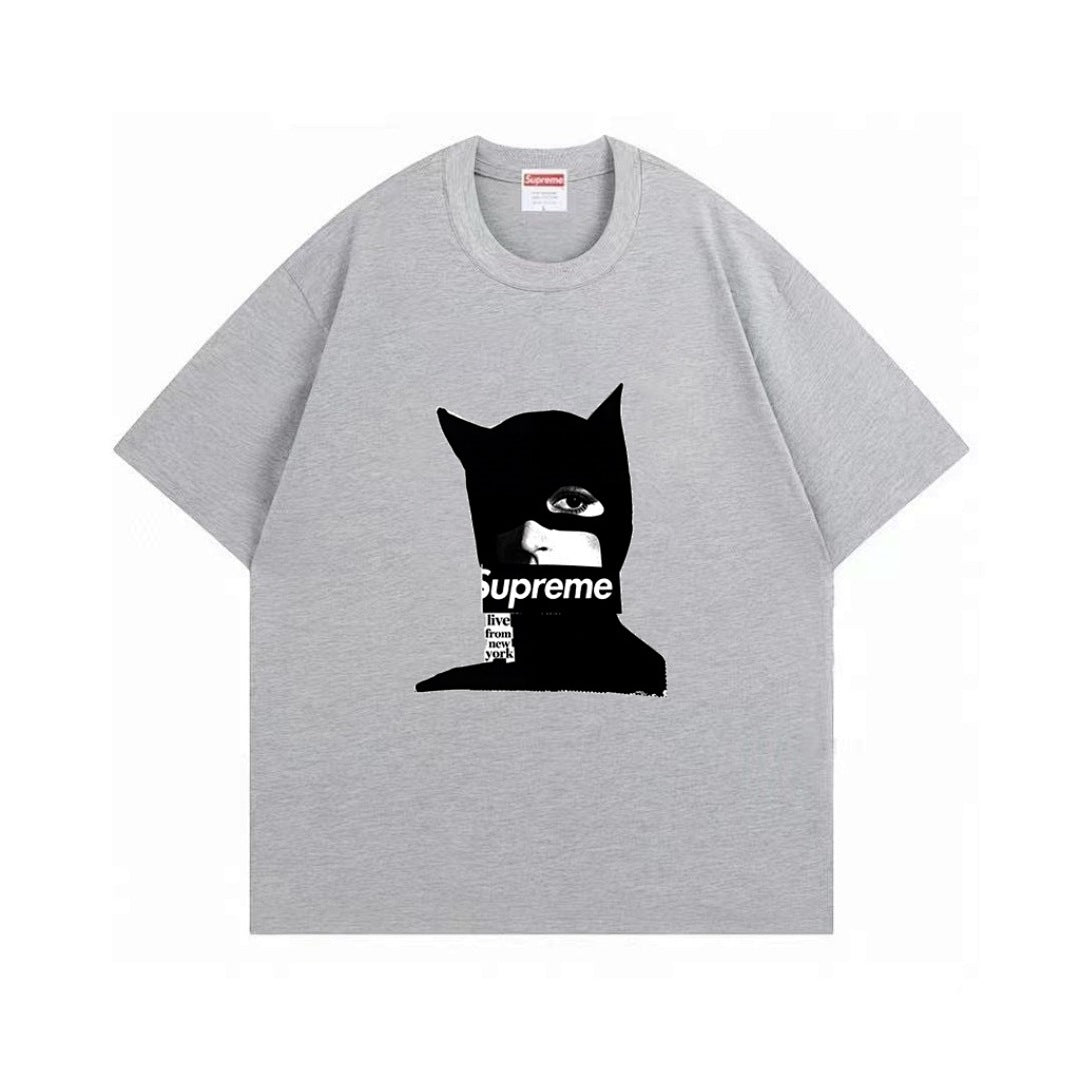 款号M398#p40💰 （市场最高版本欢迎对比） Supreme 13SS Catwoman box logo tee 猫女短袖 宽松版型 采用260克双纱纯棉 圆筒 从面料到辅料全部三标齐全跟 - view 3