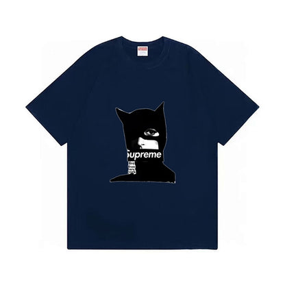 款号M398#p40💰 （市场最高版本欢迎对比） Supreme 13SS Catwoman box logo tee 猫女短袖 宽松版型 采用260克双纱纯棉 圆筒 从面料到辅料全部三标齐全跟 - view 4