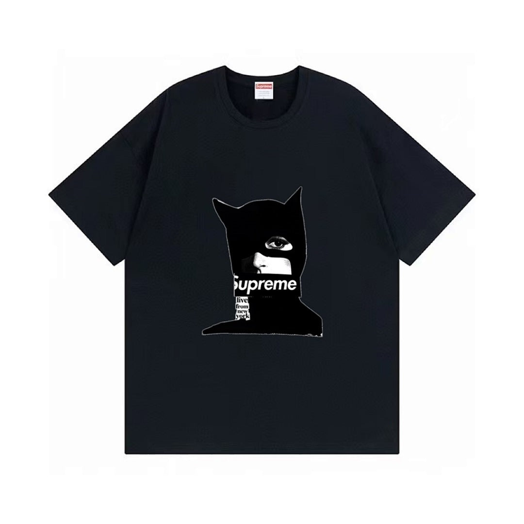款号M398#p40💰 （市场最高版本欢迎对比） Supreme 13SS Catwoman box logo tee 猫女短袖 宽松版型 采用260克双纱纯棉 圆筒 从面料到辅料全部三标齐全跟 - view 5