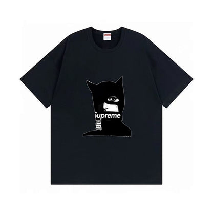 款号M398#p40💰 （市场最高版本欢迎对比） Supreme 13SS Catwoman box logo tee 猫女短袖 宽松版型 采用260克双纱纯棉 圆筒 从面料到辅料全部三标齐全跟 - view 5