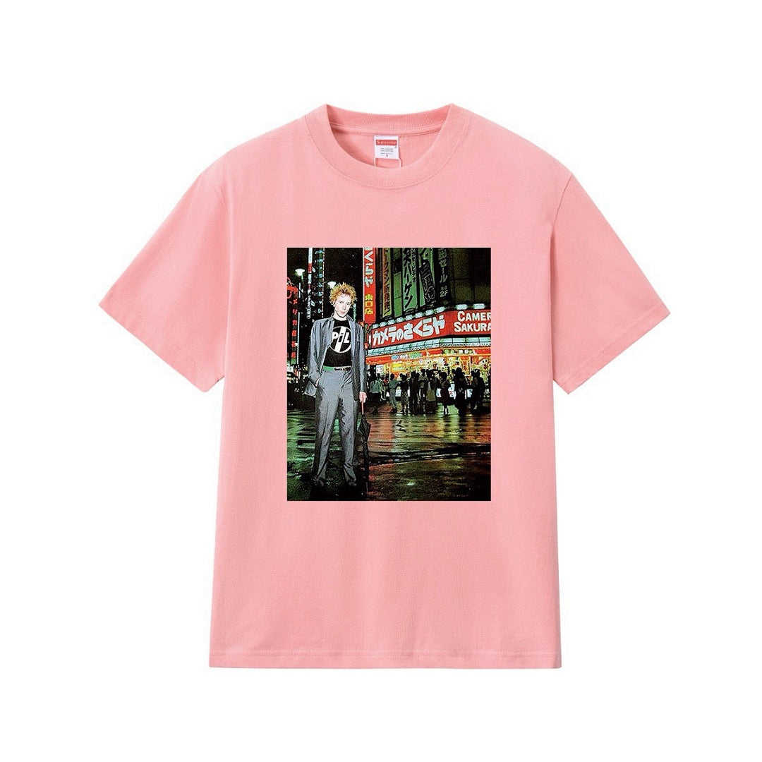 款号M403#p40💰 Supreme x public image ltd Supreme FW22 Week12系列Supreme x Public Image Ltd 联名 人物照片图案印花圆 - view 6