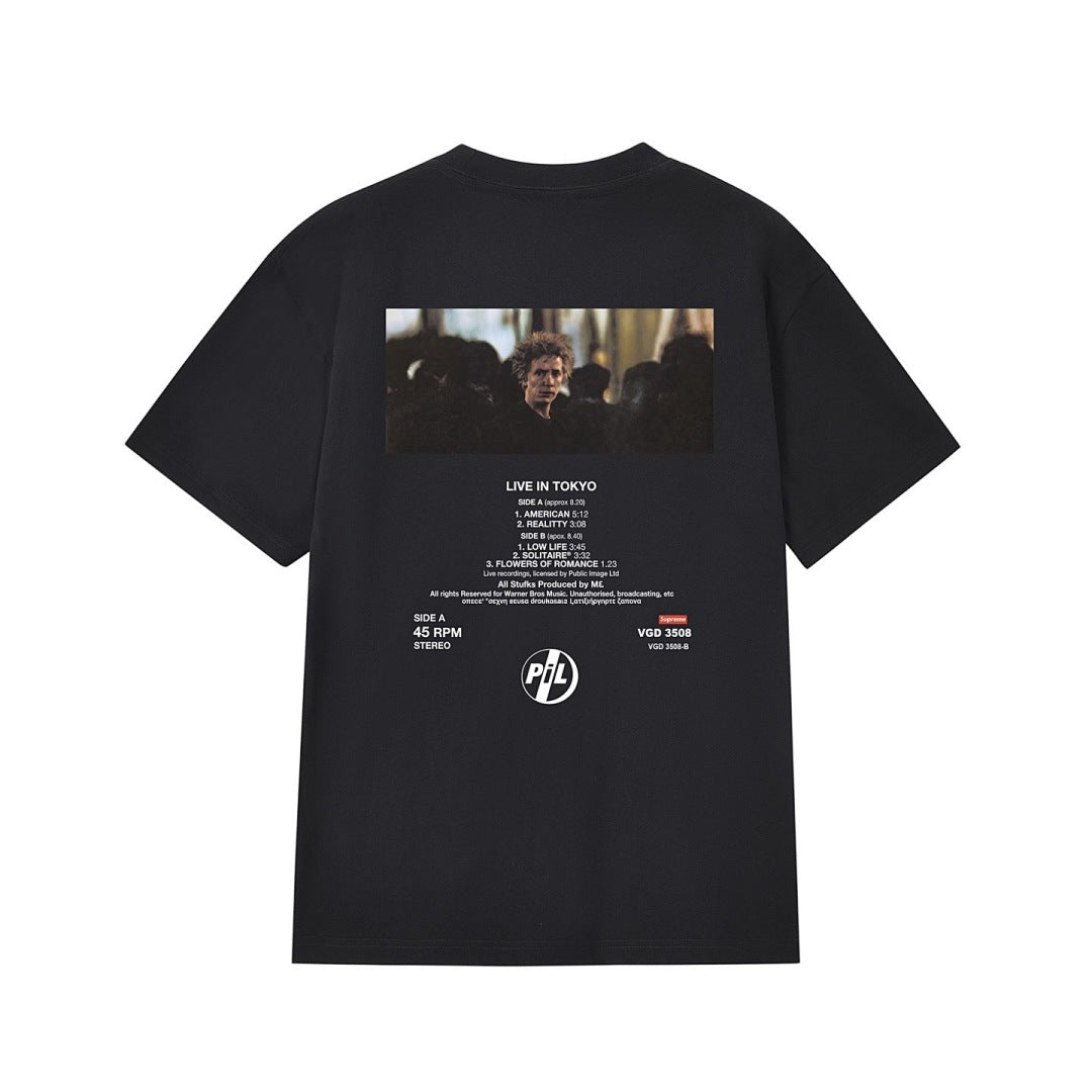 款号M403#p40💰 Supreme x public image ltd Supreme FW22 Week12系列Supreme x Public Image Ltd 联名 人物照片图案印花圆 - view 9