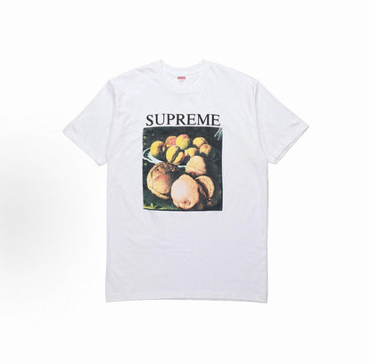 款号M405#p40💰 Supreme FW18 字母印花短袖美式潮流T恤 男女同款 宽松版型 采用260克双纱纯棉 圆筒 从面料到辅料全部三标齐全跟足ZP 进口松井公司浆料印花绝不开裂 整件 - view 2
