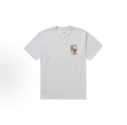 款号M406#p40💰 Supreme SS20 Week 1 Laugh Now Tee 荆棘笑脸印花短袖美式潮流T恤 男女同款 宽松版型 采用260克双纱纯棉 圆筒 从面料到辅料全部三标齐全 - view 6