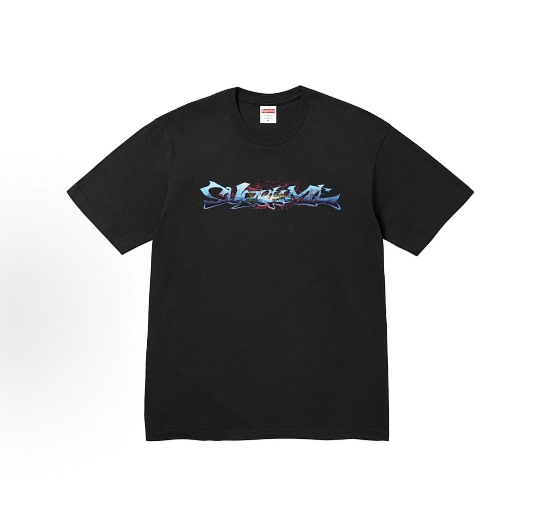 款号M407#p40💰 Supreme FW25 冬季T恤系列 Week17 Tag Tee 圆领套头正反logo印花短袖T恤 男女同款 宽松版型 采用260克双纱纯棉 圆筒 从面料到辅料全部三标 - view 6