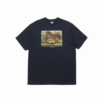 款号M408#p40💰 Supreme SS20 Week 1 Masterpieces Tee 风景印花短袖美式潮流T恤 男女同款 宽松版型 采用260克双纱纯棉 圆筒 从面料到辅料全部三标齐 - view 2