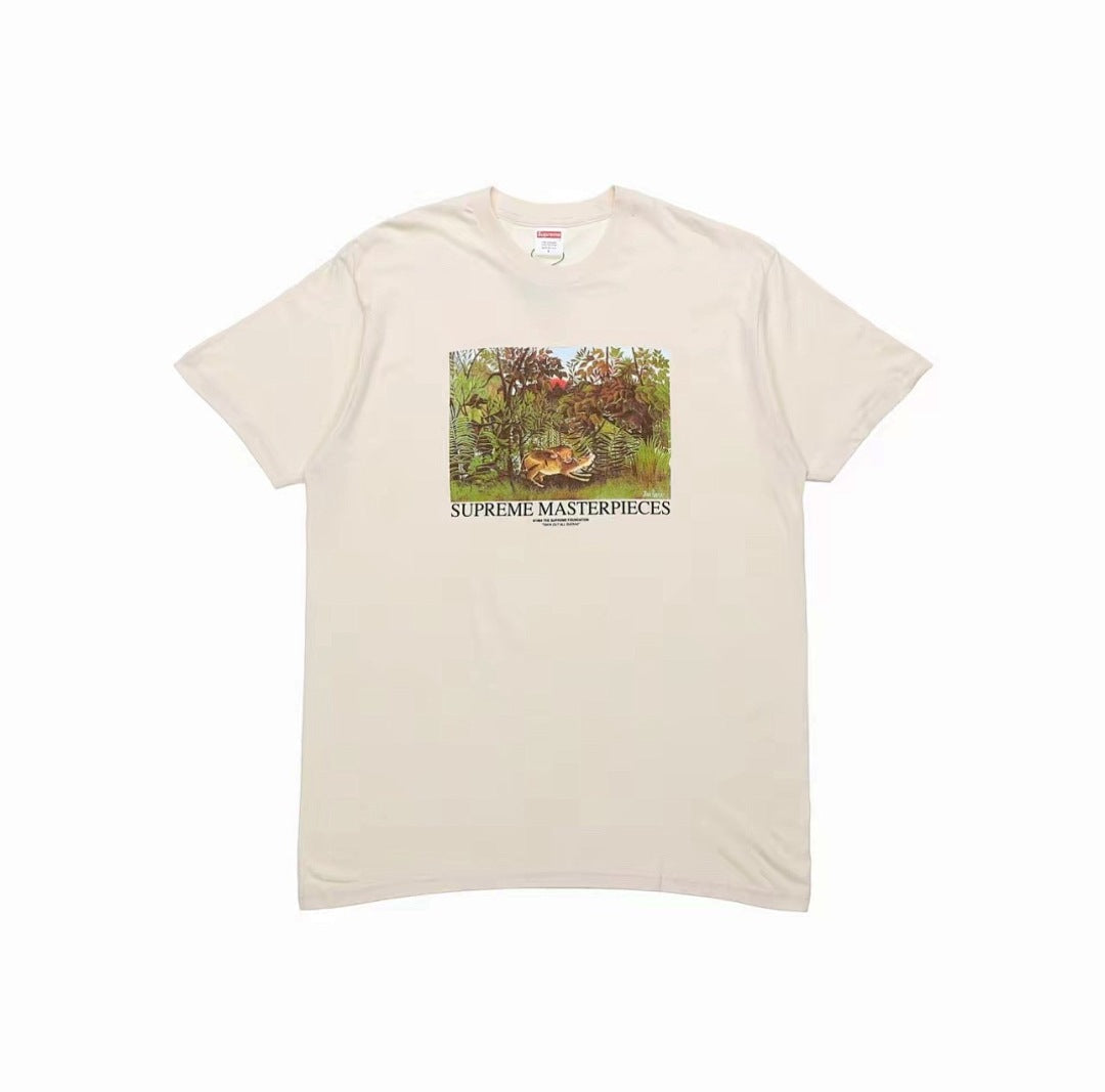 款号M408#p40💰 Supreme SS20 Week 1 Masterpieces Tee 风景印花短袖美式潮流T恤 男女同款 宽松版型 采用260克双纱纯棉 圆筒 从面料到辅料全部三标齐 - view 4