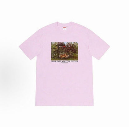 款号M408#p40💰 Supreme SS20 Week 1 Masterpieces Tee 风景印花短袖美式潮流T恤 男女同款 宽松版型 采用260克双纱纯棉 圆筒 从面料到辅料全部三标齐 - view 5
