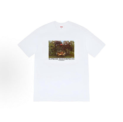 款号M408#p40💰 Supreme SS20 Week 1 Masterpieces Tee 风景印花短袖美式潮流T恤 男女同款 宽松版型 采用260克双纱纯棉 圆筒 从面料到辅料全部三标齐 - view 6