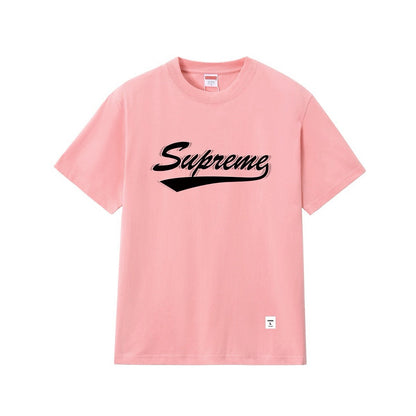 款号M410#p40💰 Supreme SS20 Week 7 Intarsia Script S/S Top 手写Logo短袖美式潮流T恤 男女同款 宽松版型 采用260克双纱纯棉 圆筒 从面料到 - view 4
