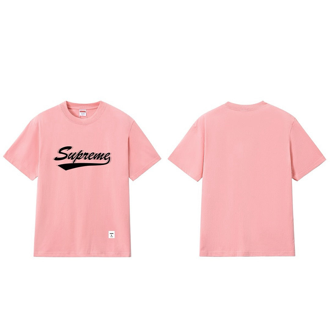 款号M410#p40💰 Supreme SS20 Week 7 Intarsia Script S/S Top 手写Logo短袖美式潮流T恤 男女同款 宽松版型 采用260克双纱纯棉 圆筒 从面料到 - view 5