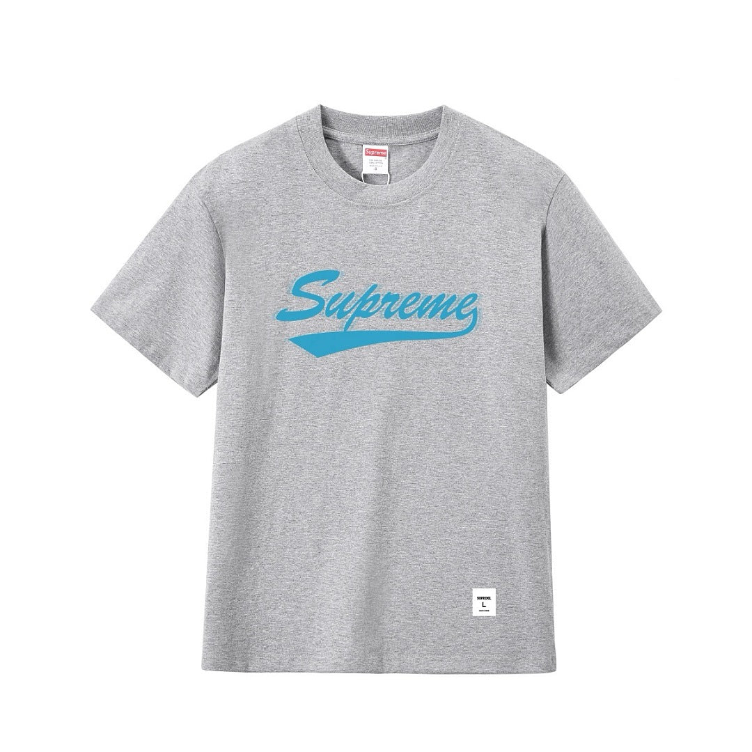款号M410#p40💰 Supreme SS20 Week 7 Intarsia Script S/S Top 手写Logo短袖美式潮流T恤 男女同款 宽松版型 采用260克双纱纯棉 圆筒 从面料到 - view 6