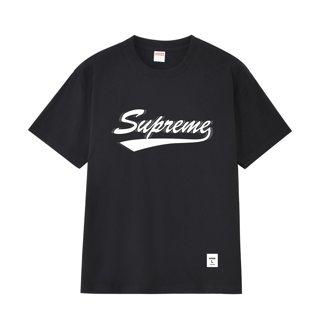 款号M410#p40💰 Supreme SS20 Week 7 Intarsia Script S/S Top 手写Logo短袖美式潮流T恤 男女同款 宽松版型 采用260克双纱纯棉 圆筒 从面料到 - view 7