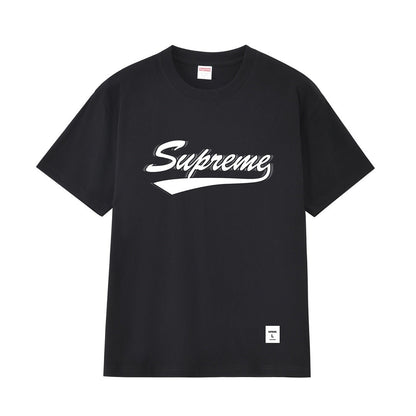 款号M410#p40💰 Supreme SS20 Week 7 Intarsia Script S/S Top 手写Logo短袖美式潮流T恤 男女同款 宽松版型 采用260克双纱纯棉 圆筒 从面料到 - view 7