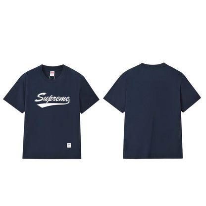款号M410#p40💰 Supreme SS20 Week 7 Intarsia Script S/S Top 手写Logo短袖美式潮流T恤 男女同款 宽松版型 采用260克双纱纯棉 圆筒 从面料到 - view 9
