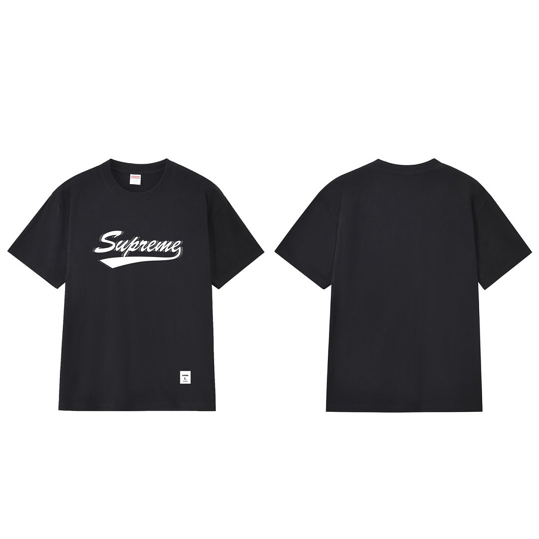 款号M410#p40💰 Supreme SS20 Week 7 Intarsia Script S/S Top 手写Logo短袖美式潮流T恤 男女同款 宽松版型 采用260克双纱纯棉 圆筒 从面料到 - view 10