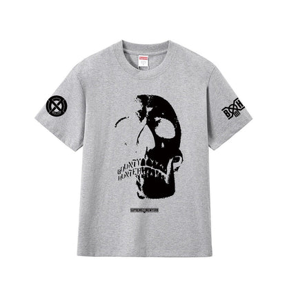 款号M413#p40💰 Supreme x BOUNTY HUNTER 联名款 FW23 WEEK6 SKULLS TEE 骷髅头印花圆领短袖美式潮流T恤 男女同款 宽松版型 采用260克双纱纯棉 - view 6