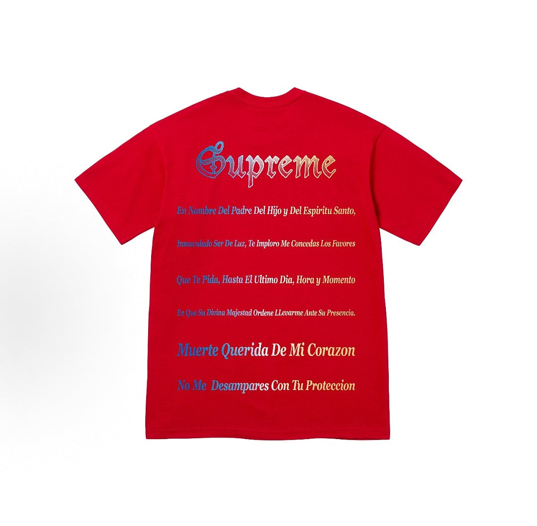 款号M414#p40💰 Supreme SS26 春季限定T恤系列 WEEK7 Grim Reaper Tee 美式街头风死神印花图案时尚短袖T恤 男女同款 宽松版型 采用260克双纱纯棉 圆筒 - view 3