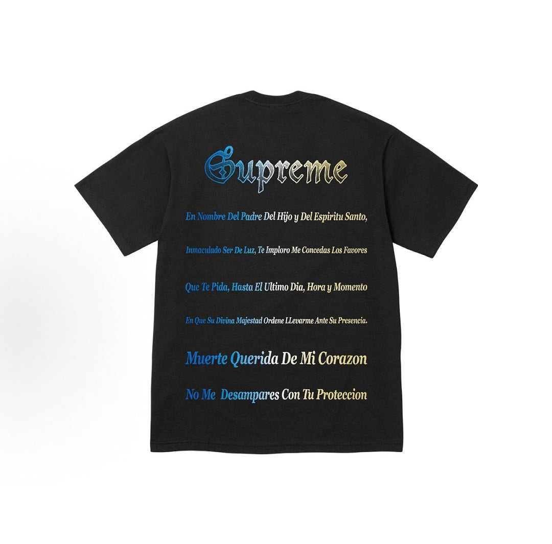 款号M414#p40💰 Supreme SS26 春季限定T恤系列 WEEK7 Grim Reaper Tee 美式街头风死神印花图案时尚短袖T恤 男女同款 宽松版型 采用260克双纱纯棉 圆筒 - view 5