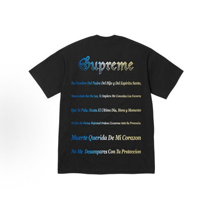 款号M414#p40💰 Supreme SS26 春季限定T恤系列 WEEK7 Grim Reaper Tee 美式街头风死神印花图案时尚短袖T恤 男女同款 宽松版型 采用260克双纱纯棉 圆筒 - view 5
