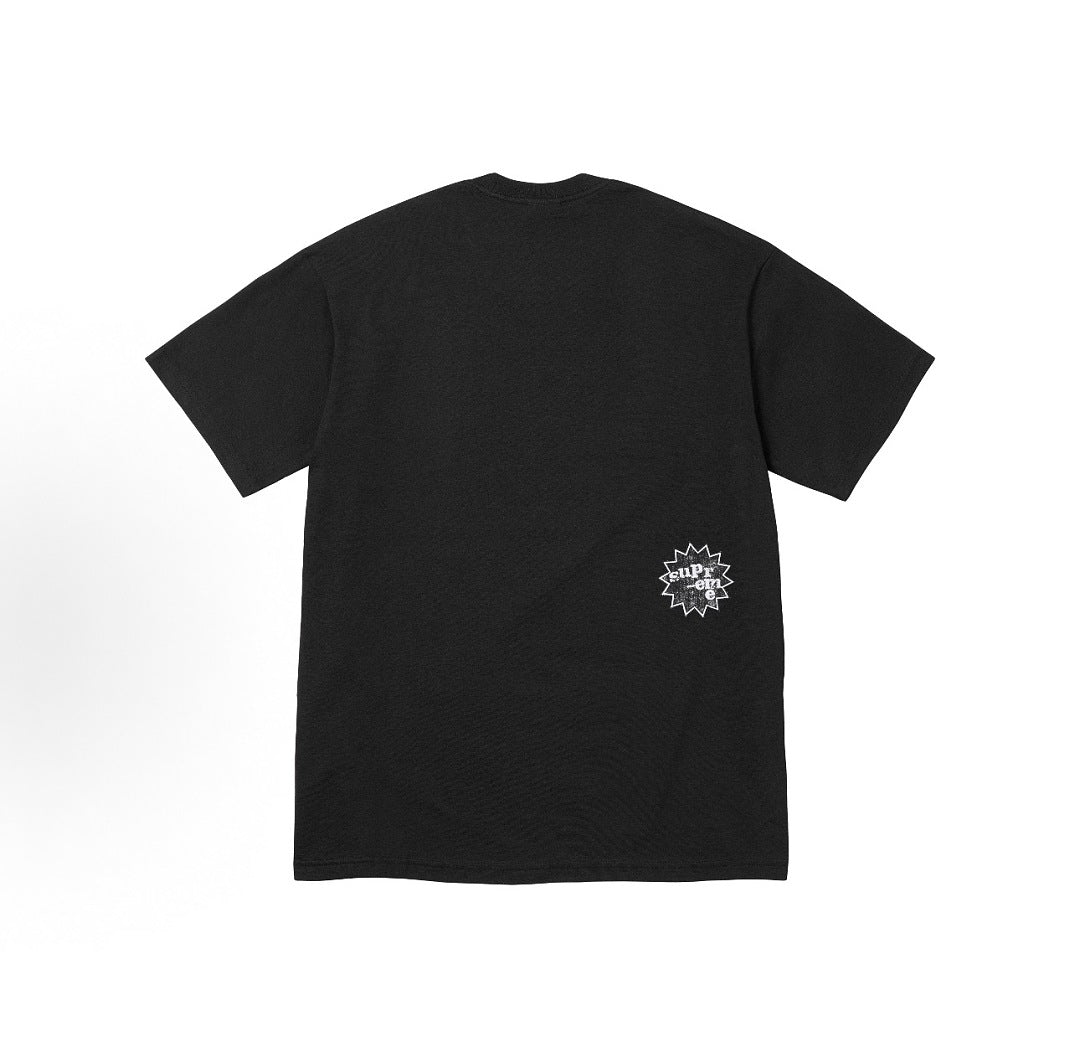 款号M416#p40💰 Supreme SS26 春季限定T恤系列 WEEK7 God Save Us Tee 设计感时尚印花图案舒适休闲短袖T恤 男女同款 宽松版型 采用260克双纱纯棉 圆筒 - view 1
