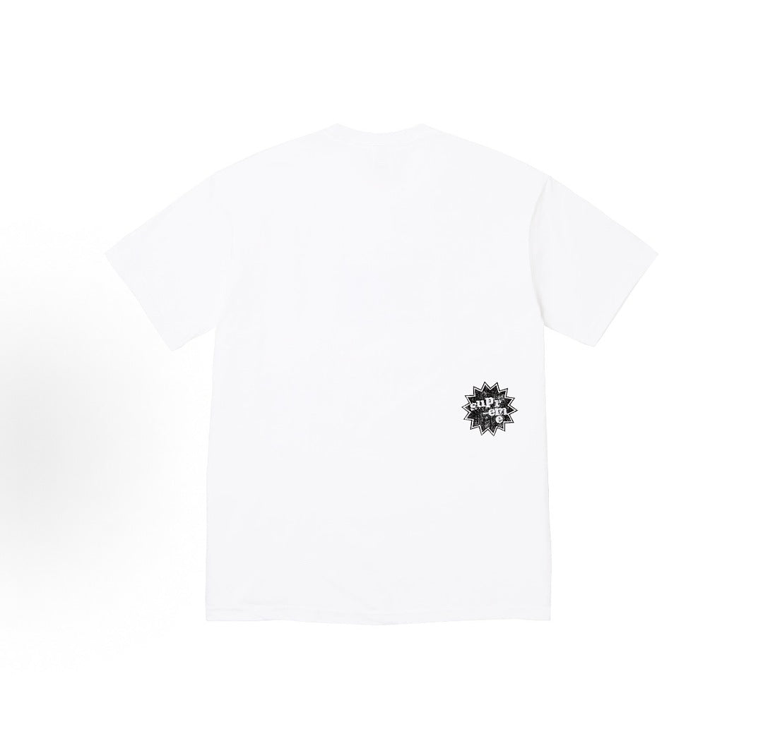 款号M416#p40💰 Supreme SS26 春季限定T恤系列 WEEK7 God Save Us Tee 设计感时尚印花图案舒适休闲短袖T恤 男女同款 宽松版型 采用260克双纱纯棉 圆筒 - view 3