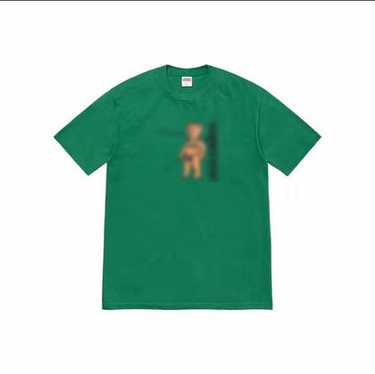 款号M419#p40💰 Supreme SS21 Week 8 Not Sorry Tee 小熊印花圆领T恤 男女同款情侣款 宽松版型 采用260克双纱纯棉 圆筒 从面料到辅料全部三标齐全跟足ZP - view 2