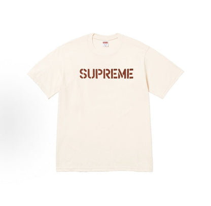 款号M420#p40💰 Supreme SS26 WEEK7 Hard Tee 春季限定T恤系列 做旧风字母印花图案圆领时尚休闲短袖T恤 男女同款 宽松版型 采用260克双纱纯棉 圆筒 从面料到辅 - view 3