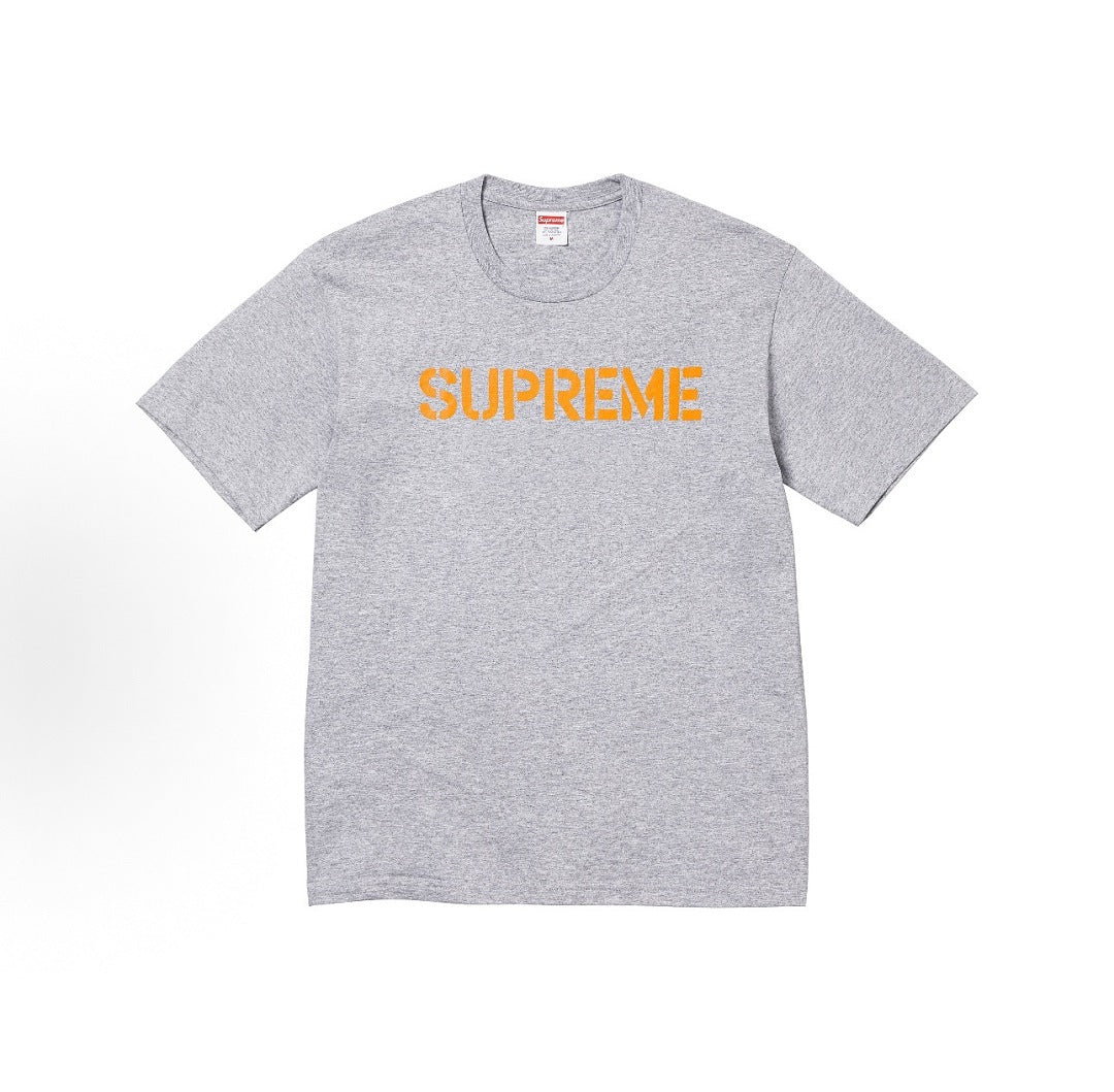 款号M420#p40💰 Supreme SS26 WEEK7 Hard Tee 春季限定T恤系列 做旧风字母印花图案圆领时尚休闲短袖T恤 男女同款 宽松版型 采用260克双纱纯棉 圆筒 从面料到辅 - view 6