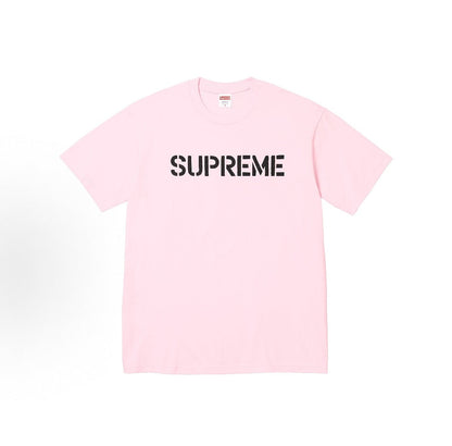 款号M420#p40💰 Supreme SS26 WEEK7 Hard Tee 春季限定T恤系列 做旧风字母印花图案圆领时尚休闲短袖T恤 男女同款 宽松版型 采用260克双纱纯棉 圆筒 从面料到辅 - view 8