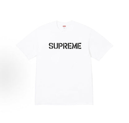 款号M420#p40💰 Supreme SS26 WEEK7 Hard Tee 春季限定T恤系列 做旧风字母印花图案圆领时尚休闲短袖T恤 男女同款 宽松版型 采用260克双纱纯棉 圆筒 从面料到辅 - view 11