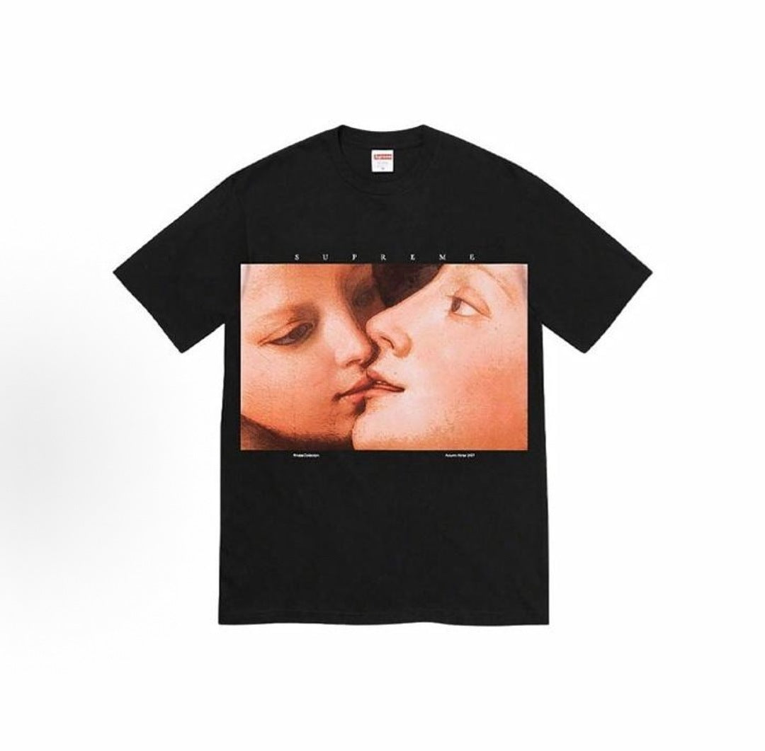 款号M423#p40💰 Supreme Week 18 Venus Tee 人物印花圆领短袖美式潮流T恤 男女同款 黑色 宽松版型 采用260克双纱纯棉 圆筒 从面料到辅料全部三标齐全跟足ZP 进 - view 5