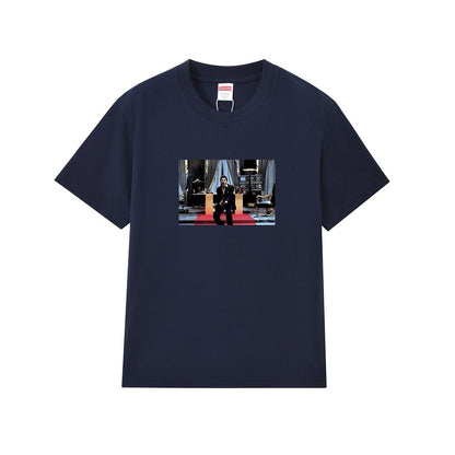 款号M425#p40💰 Supreme Scarface Friend Tee 疤面煞星短袖 宽松版型 采用260克双纱纯棉 圆筒 从面料到辅料全部三标齐全跟足ZP 进口松井公司浆料印花绝不开 - view 2