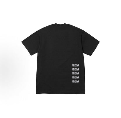 款号M427#p40💰 Supreme x THRASHER 联名款 FW24 WEEK6 Back Tail Tee 正面logo印花图案圆领短袖美式潮流T恤 男女 宽松版型 采用260克双纱纯 - view 5