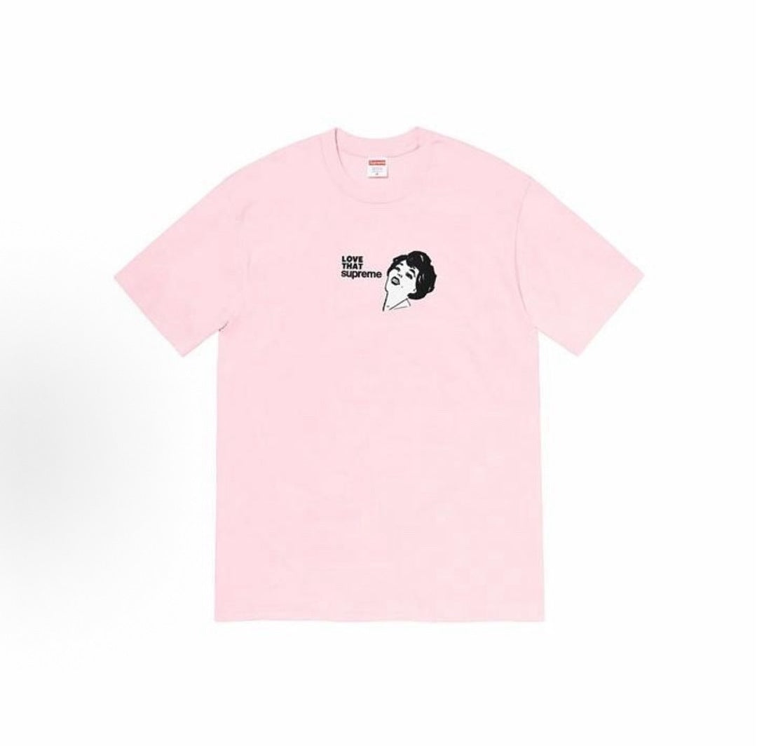 款号M429#p40💰 Supreme SS22 Week 1 Love That Tee 人像印花圆领短袖美式潮流T恤 男女同款 宽松版型 采用260克双纱纯棉 圆筒 从面料到辅料全部三标齐全跟 - view 1