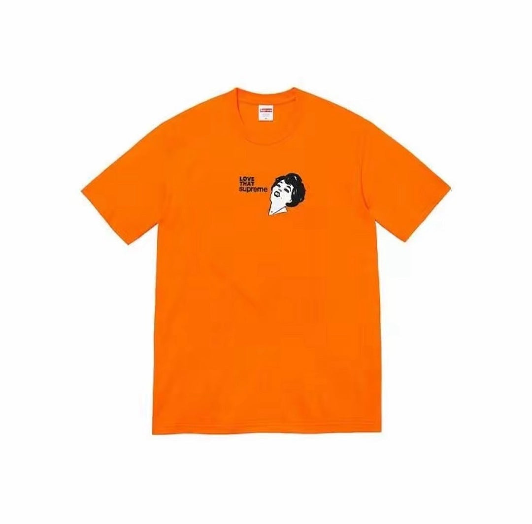 款号M429#p40💰 Supreme SS22 Week 1 Love That Tee 人像印花圆领短袖美式潮流T恤 男女同款 宽松版型 采用260克双纱纯棉 圆筒 从面料到辅料全部三标齐全跟 - view 2