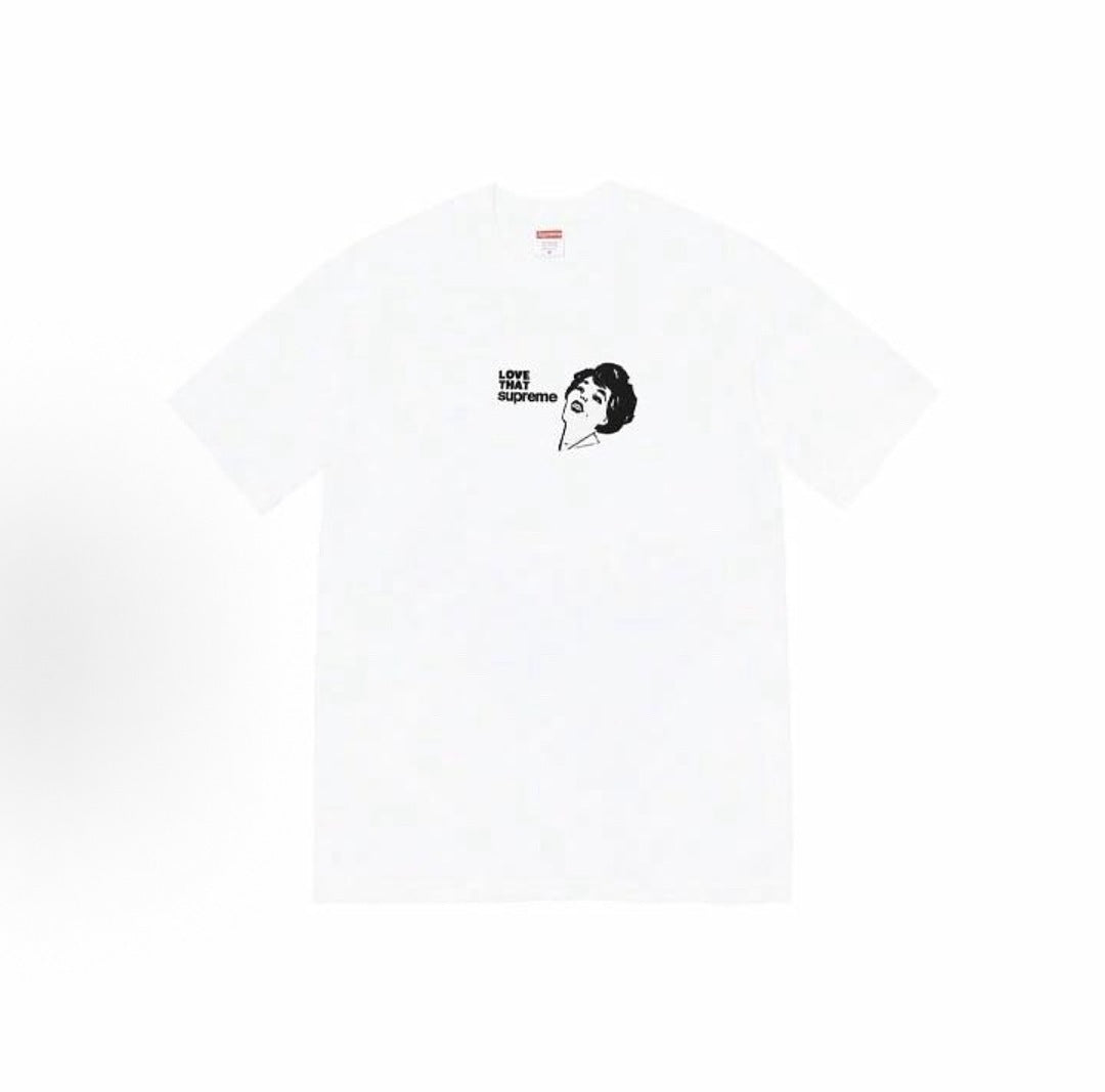款号M429#p40💰 Supreme SS22 Week 1 Love That Tee 人像印花圆领短袖美式潮流T恤 男女同款 宽松版型 采用260克双纱纯棉 圆筒 从面料到辅料全部三标齐全跟 - view 4