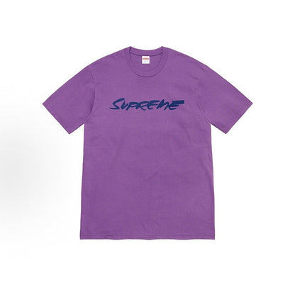 款号M435#p40💰 Supreme Week 1 Futura Logo Tee Logo 英文字母印花圆领短袖美式潮流T恤 男女同款 宽松版型 采用260克双纱纯棉 圆筒 从面料到辅料全部三 - view 3