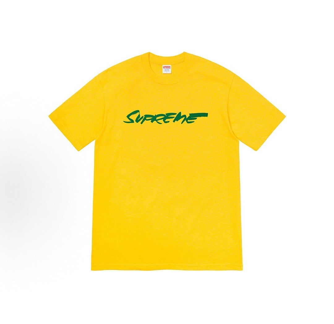 款号M435#p40💰 Supreme Week 1 Futura Logo Tee Logo 英文字母印花圆领短袖美式潮流T恤 男女同款 宽松版型 采用260克双纱纯棉 圆筒 从面料到辅料全部三 - view 5