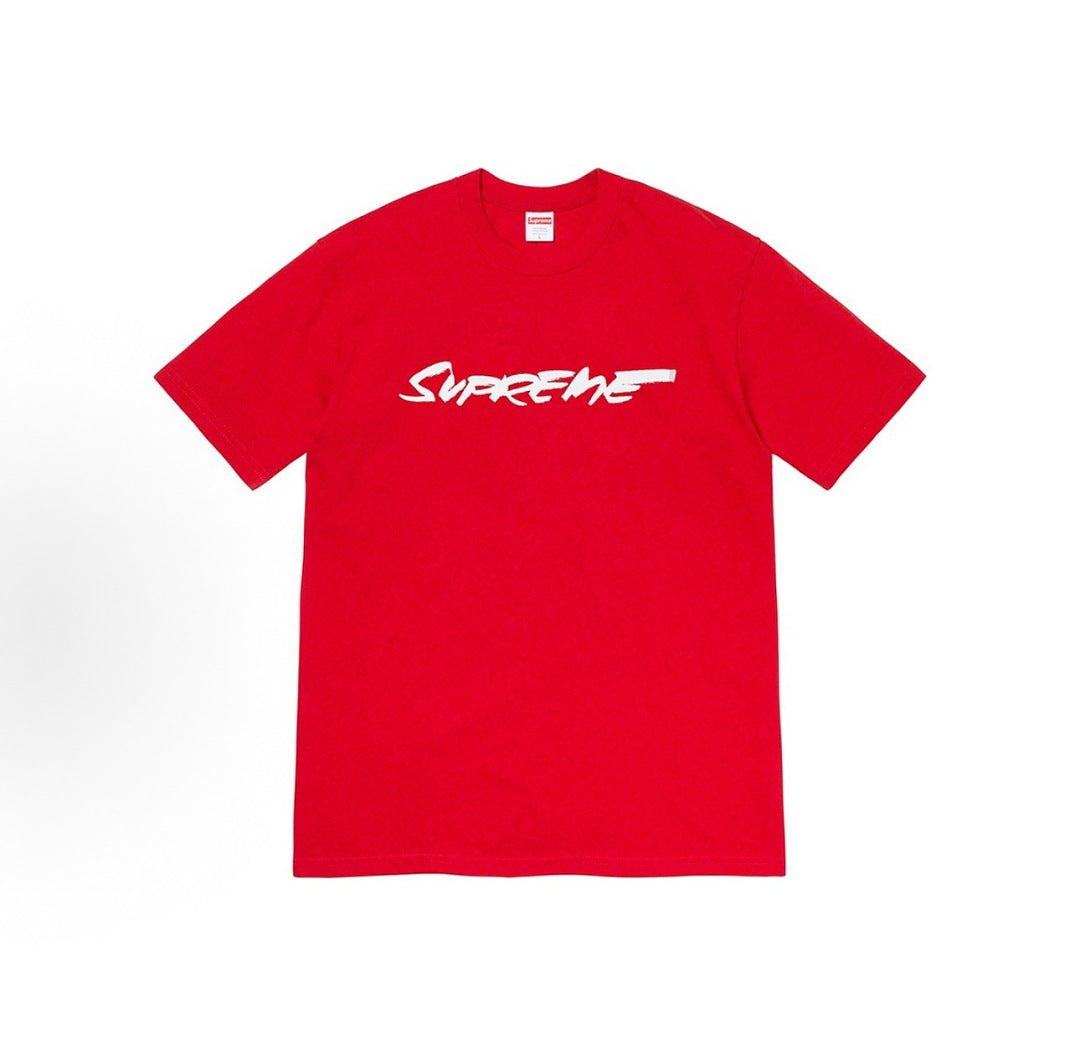 款号M435#p40💰 Supreme Week 1 Futura Logo Tee Logo 英文字母印花圆领短袖美式潮流T恤 男女同款 宽松版型 采用260克双纱纯棉 圆筒 从面料到辅料全部三 - view 6