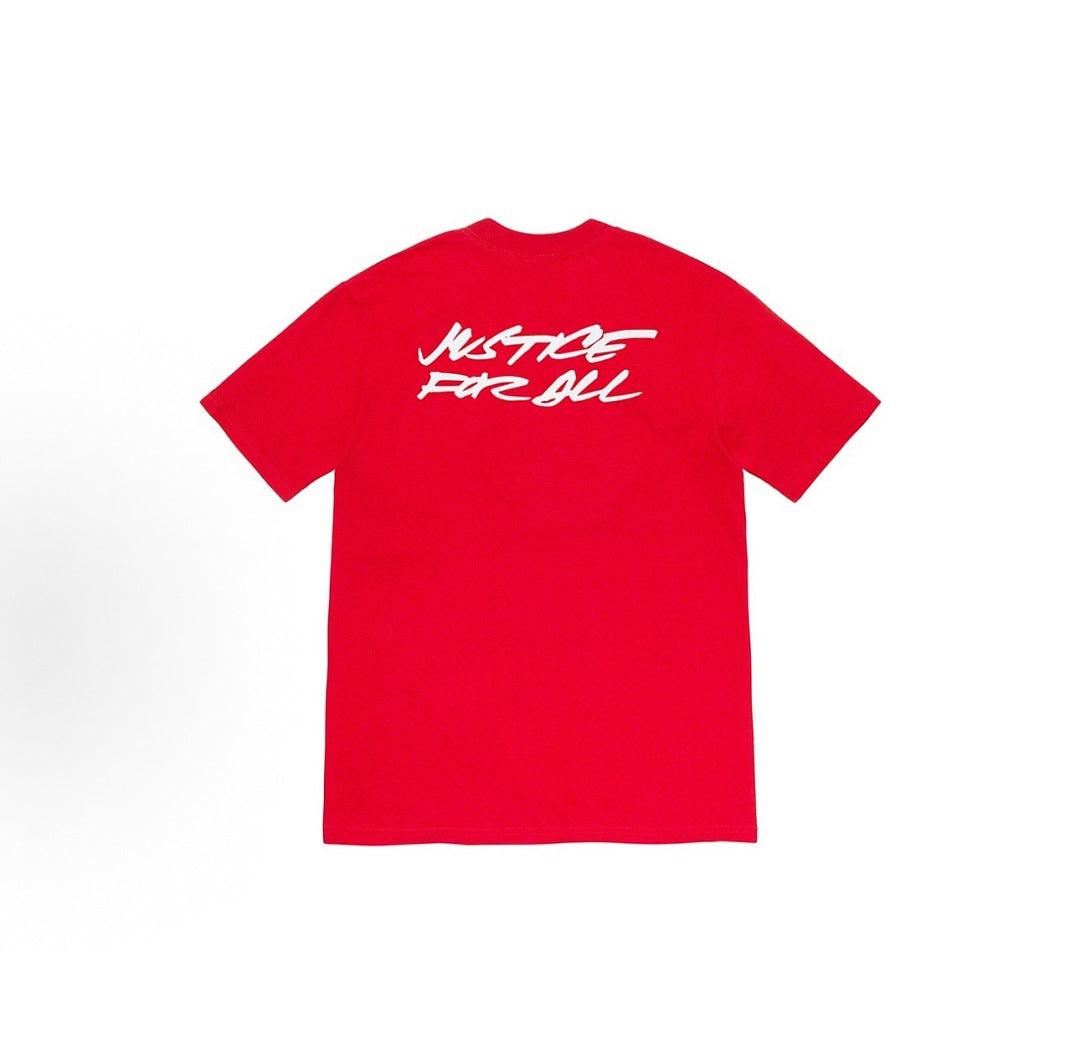 款号M435#p40💰 Supreme Week 1 Futura Logo Tee Logo 英文字母印花圆领短袖美式潮流T恤 男女同款 宽松版型 采用260克双纱纯棉 圆筒 从面料到辅料全部三 - view 7