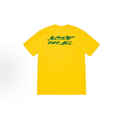 款号M435#p40💰 Supreme Week 1 Futura Logo Tee Logo 英文字母印花圆领短袖美式潮流T恤 男女同款 宽松版型 采用260克双纱纯棉 圆筒 从面料到辅料全部三 - view 10