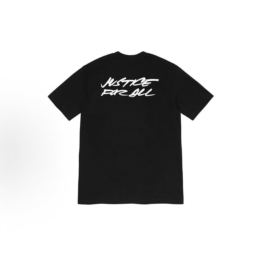 款号M435#p40💰 Supreme Week 1 Futura Logo Tee Logo 英文字母印花圆领短袖美式潮流T恤 男女同款 宽松版型 采用260克双纱纯棉 圆筒 从面料到辅料全部三 - view 11