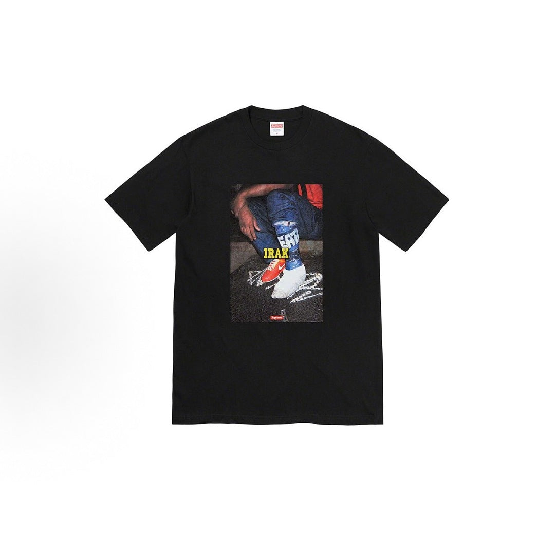 款号M436#p40💰 Supreme FW22 Week 5 Irak Cast Tee 照片印花圆领套头短袖美式潮流T恤 男款 宽松版型 采用260克双纱纯棉 圆筒 从面料到辅料全部三标齐全跟 - view 8
