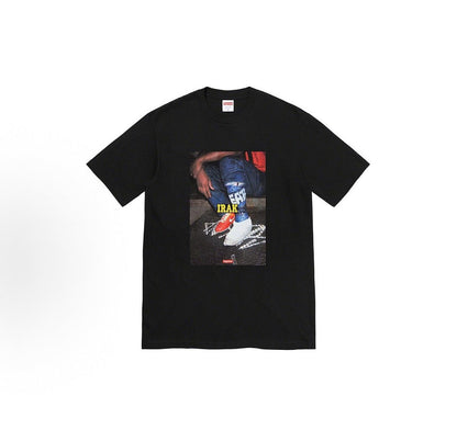 款号M436#p40💰 Supreme FW22 Week 5 Irak Cast Tee 照片印花圆领套头短袖美式潮流T恤 男款 宽松版型 采用260克双纱纯棉 圆筒 从面料到辅料全部三标齐全跟 - view 8