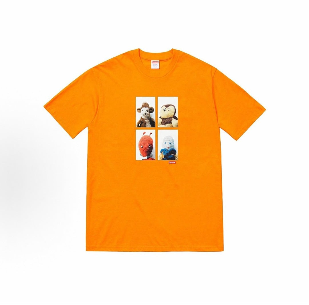 款号M437#p40💰 Supreme FW18 Mike Kelley AhhYouth! Tee Dark Green 艺术家联名款 宽 玩偶印花短袖美式潮流T恤 男女同款 宽松版型 采用26 - view 6
