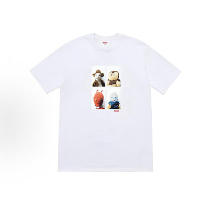 款号M437#p40💰 Supreme FW18 Mike Kelley AhhYouth! Tee Dark Green 艺术家联名款 宽 玩偶印花短袖美式潮流T恤 男女同款 宽松版型 采用26 - view 8