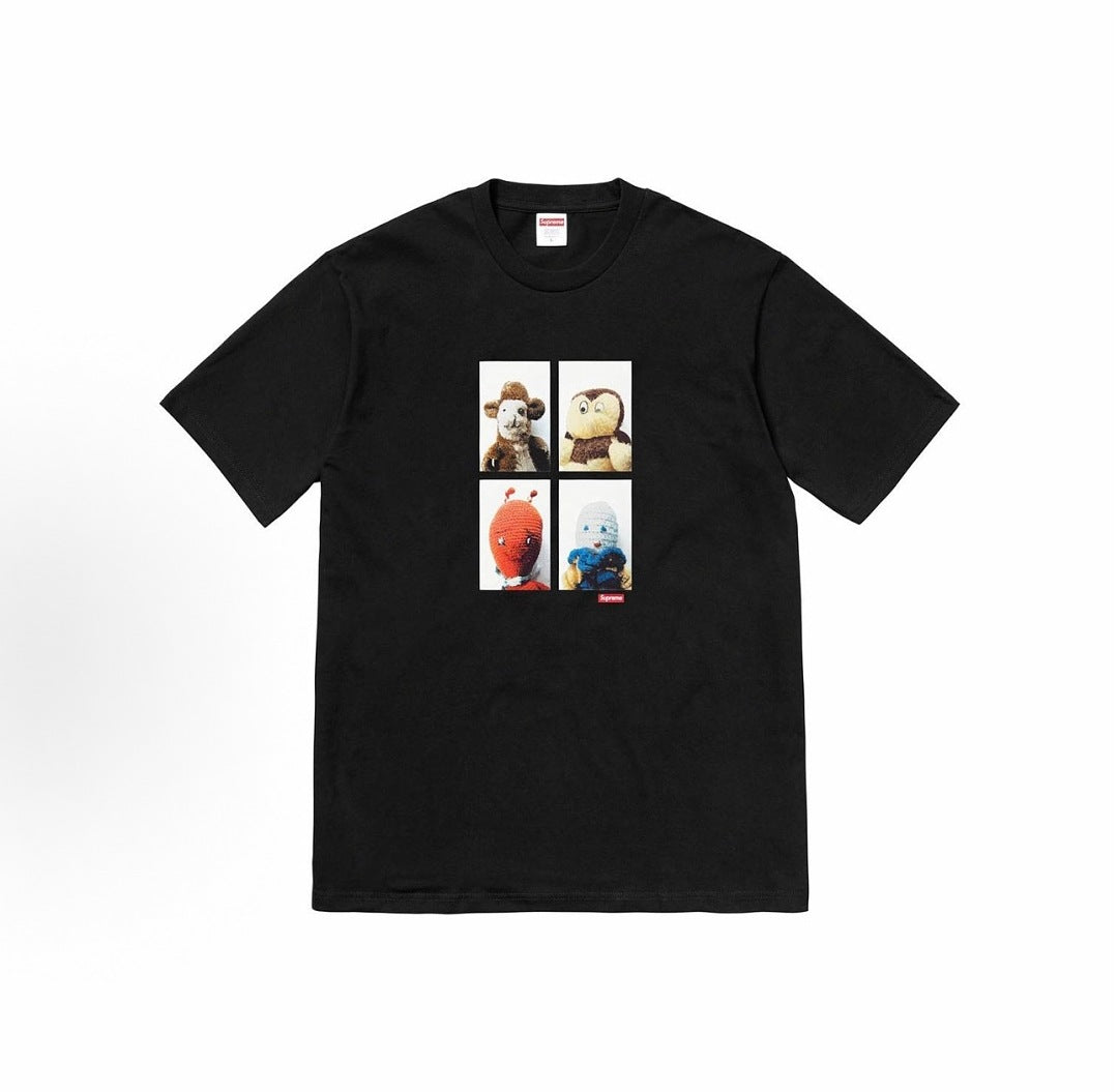 款号M437#p40💰 Supreme FW18 Mike Kelley AhhYouth! Tee Dark Green 艺术家联名款 宽 玩偶印花短袖美式潮流T恤 男女同款 宽松版型 采用26 - view 9